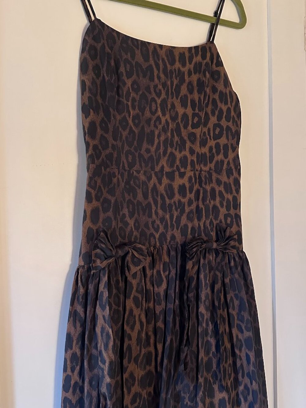 Lisa Says Gah Persephone Midi Dress - Dark Leopard - Picture 5 of 6